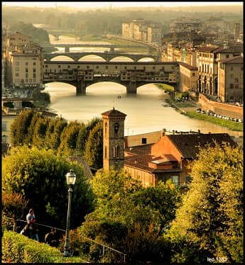 The Arno River of Italy